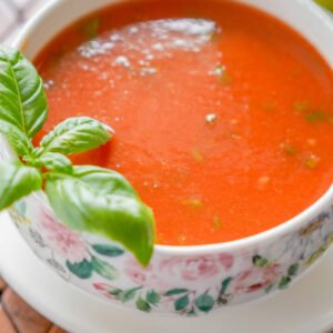 Healthy Vegan lentil soup